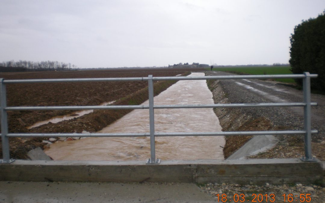 Canale Scolmatore del Corno nel Tagliamento Situato a Rive d’ Arcano
