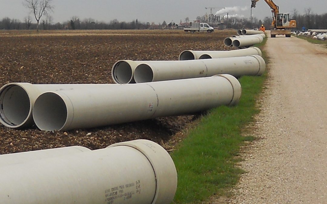 Trasformazione irrigua da scorrimento ad aspersione nel Comprensorio denominato Lavariano